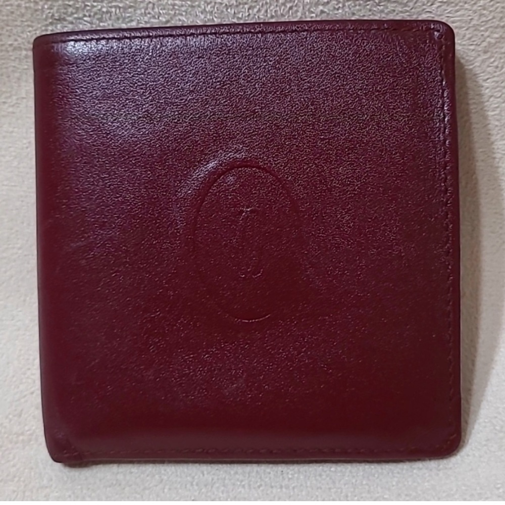Cartier leather wallet